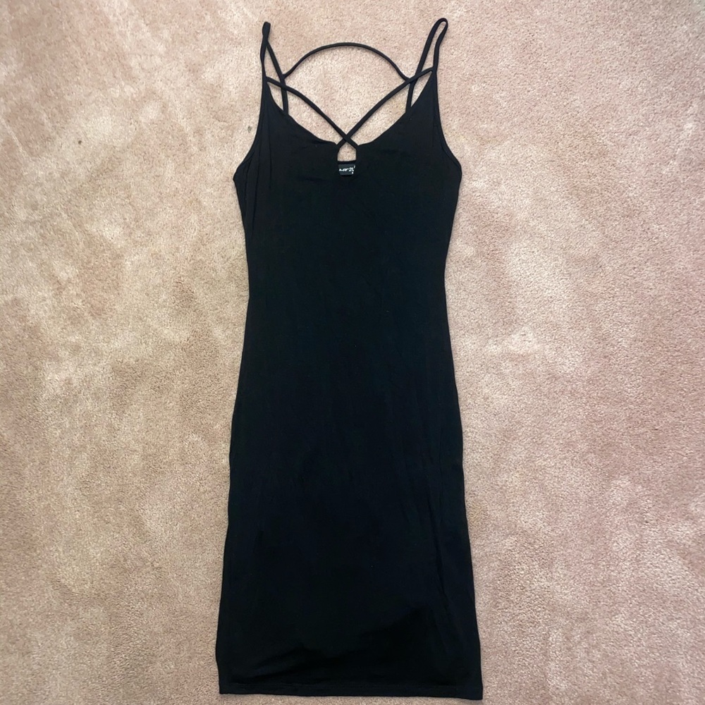 black dress